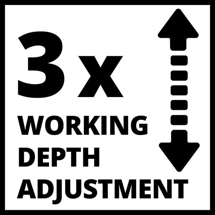 Einhell Elektro-Vertikutierer-Lüfter (1400 W, 33 cm Arbeitsbreite, 3-fach höhenverstellbar, 28 l, empfohlen für Flächen bis 400 m²), Schwarz Rot