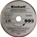 Einhell Fliesenschneidmaschine (600 W, Schnitthöhe 35 mm, Tischgröße 330 x 360 mm, Diamant-Trennscheibe-Ø 180 mm)