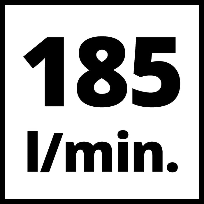 Einhell Kompressor (1100 W., max. 8 bar, 6 l-Tank, 185 l/min Ansaugleistung, Motordrehzahl 15000 min^-1, Druckminderer, Manometer, ölfrei)