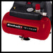 Einhell Kompressor (1100 W., max. 8 bar, 6 l-Tank, 185 l/min Ansaugleistung, Motordrehzahl 15000 min^-1, Druckminderer, Manometer, ölfrei)