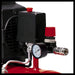 Einhell Kompressor (1500 W., max. 8 bar, 24 l-Tank, 165 l/min Ansaugleistung, Motordrehzahl 2850 min^-1, Druckminderer, Manometer, Ölschmierung)