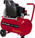 Einhell Kompressor (1500 W., max. 8 bar, 24 l-Tank, 165 l/min Ansaugleistung, Motordrehzahl 2850 min^-1, Druckminderer, Manometer, Ölschmierung)