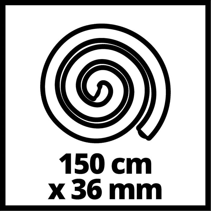 Einhell Nass-Trockensauger (1.250 W Leistung, 36mm Schlauchsystem, 12 l Edelstahlbehälter, Schaumstofffilter, umfangr. Düsenzubehör), Rot, Schwarz, Weiss