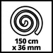 Einhell Nass-Trockensauger (1.250 W Leistung, 36mm Schlauchsystem, 12 l Edelstahlbehälter, Schaumstofffilter, umfangr. Düsenzubehör), Rot, Schwarz, Weiss