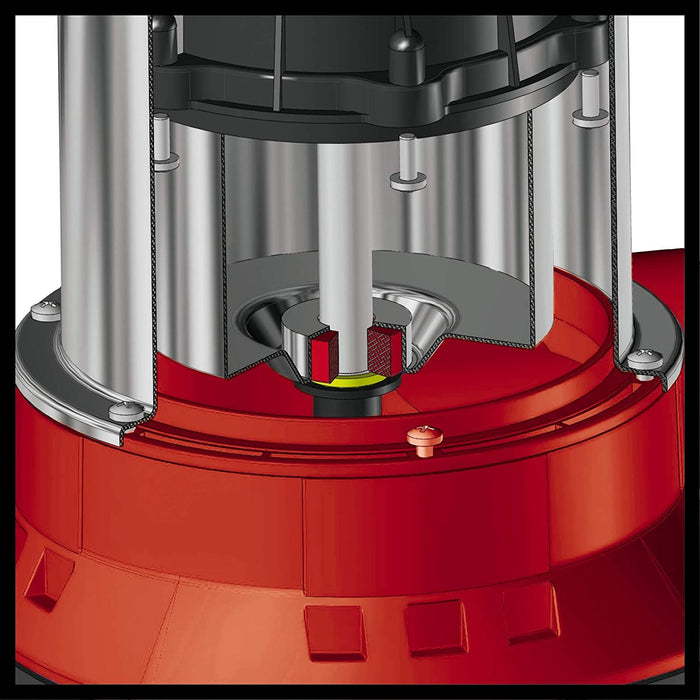 Einhell Tauchpumpe (270 W, max. 6.800 l/Std., bis zu 5 mm Partikelgröße, einstellbarer Schwimmschalter, inkl. Universalanschluss Außengewinde)