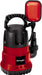 Einhell Tauchpumpe (270 W, max. 6.800 l/Std., bis zu 5 mm Partikelgröße, einstellbarer Schwimmschalter, inkl. Universalanschluss Außengewinde)