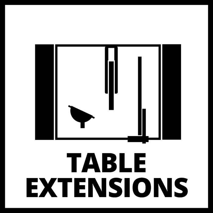 Einhell Tischkreissäge, (max. 2.000 Watt, Verstellung für Höhe/Neigung des Präzisionssägeblatts, Parallelanschlag, Winkelanschlag +/- 60°)