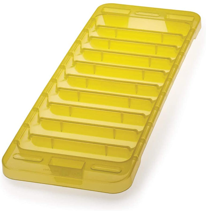 Eiswürfelform für Wasserflaschen, Gelb oder Blau, Einheitsgröße