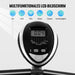 Ergometer Liege- Heimtrainer mit Magnetbremse, Pulssensoren und LCD-Display, 8 Widerstandsstufen, Sitzergometer mit Rückenlehne für Zuhause