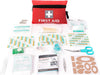 Erste Hilfe Set - 92-teiliges Premium Erste-Hilfe-Set für Haus, Auto, Reise, Büro, Sport, Wandern, Camping, Rettung (Rot)