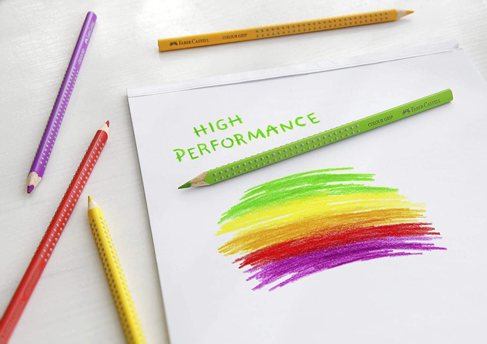 Faber-Castell - Buntstifte Colour Grip 2001, 36er Metalletui