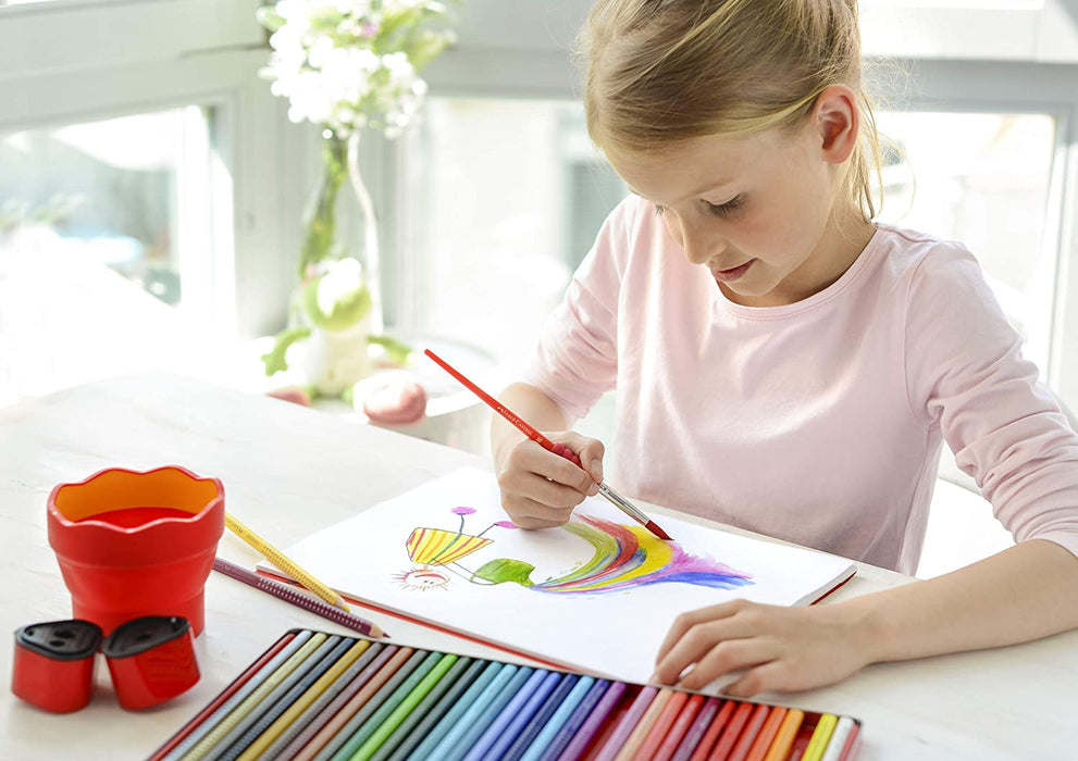 Faber-Castell - Buntstifte Colour Grip 2001, 36er Metalletui