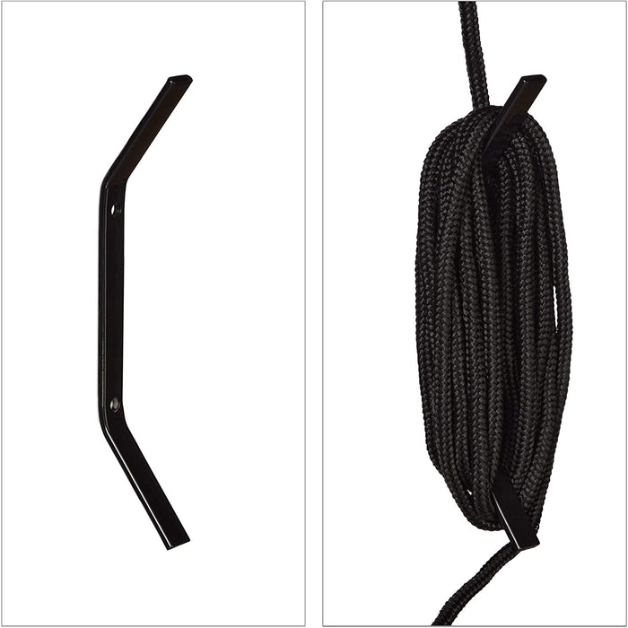 Fahrradlift, bis 20 kg, max. Deckenhöhe 4 m, Fahrrad Deckenhalterung mit Flaschenzug, Garage, Keller, schwarz