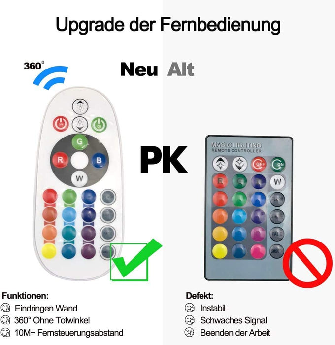 Fantasy Quallen Lampe 14 Zoll Jellyfish Lamp Aquarium LED Tank Mood Lampe Multi Color Nachtlicht Desktop Runde Stimmungslampe Dekoration Spielzeug