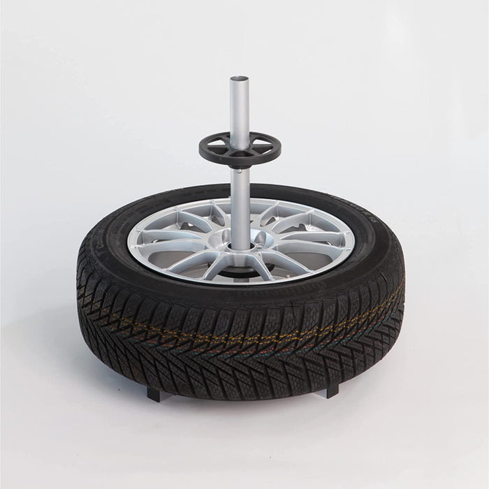 Felgenbaum, zur schonenden Lagerung von 4 Autoreifen samt Felgen bis Reifenbreite 225 mm