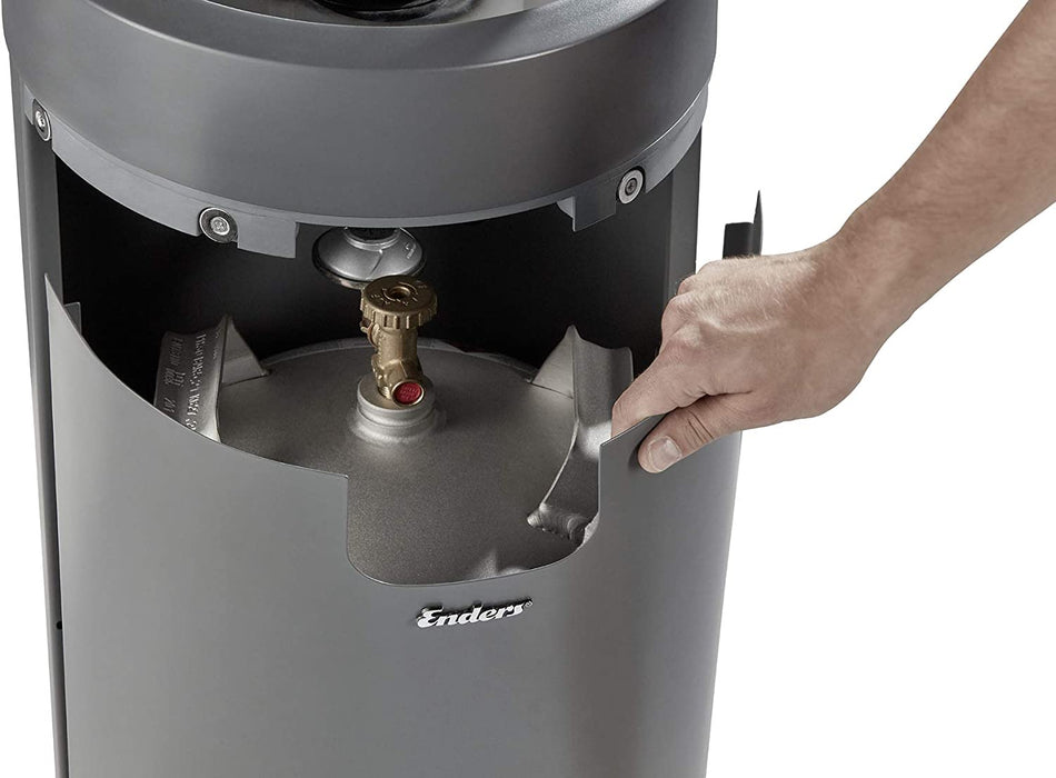 Feuerstelle NOVA LED L, Gas Terrassenfeuer mit Ambientebeleuchtungen, ECO GREEN Brenner-Technologie und exzellentem Design