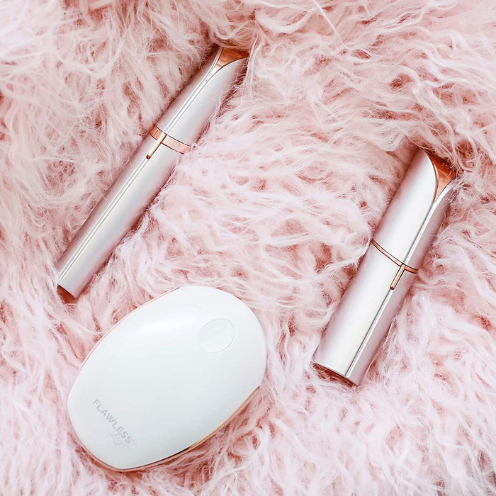 Wiederaufladbares Haarentferner der neuen Generation für Gesicht,Diskretes Schmerzfreies und Sicheres Gesichtshaar Epilieren für Empfindliche Haut