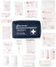 First Aid Only Verbandtasche für Auto, KFZ DIN 13164, blau, P-10019
