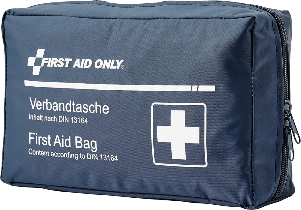 First Aid Only Verbandtasche für Auto, KFZ DIN 13164, blau, P-10019
