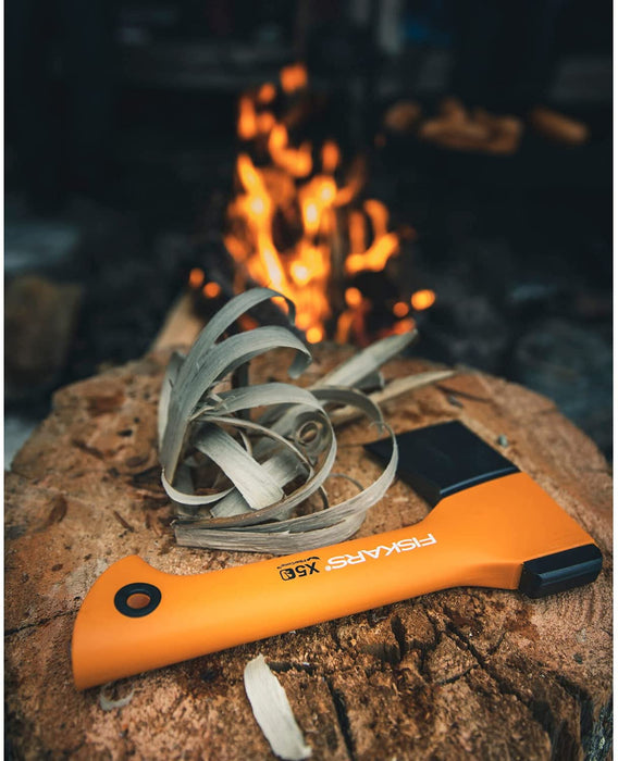 Freizeitbeil, Inklusive Klingen- und Transportschutz, Länge 23 cm, Antihaftbeschichtet, Hochwertige Stahl-Klinge/Glasfaserverstärkter Kunststoff-Stiel