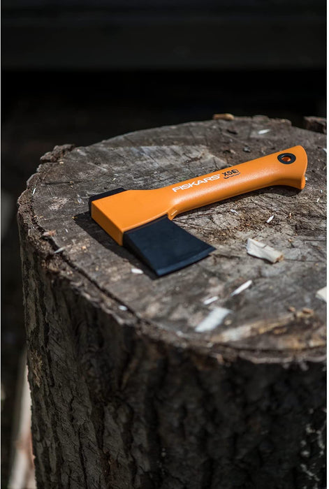 Freizeitbeil, Inklusive Klingen- und Transportschutz, Länge 23 cm, Antihaftbeschichtet, Hochwertige Stahl-Klinge/Glasfaserverstärkter Kunststoff-Stiel