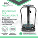Fitness Vibrationsplatte Pro Modell  Verbessertes Design mit Leisen Motoren und Eingebauten Lautsprechern
