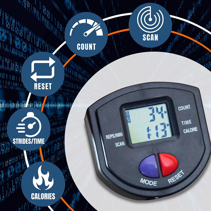 Fitnessgeräte AB Booster Plus + Computer, Heimtrainer - inkl. Display, Trainingsanleitung und Diätplanund Diätplan