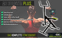Fitnessgeräte AB Booster Plus + Computer, Heimtrainer - inkl. Display, Trainingsanleitung und Diätplanund Diätplan
