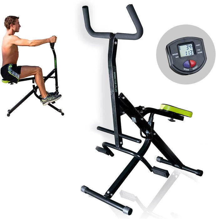 Fitnessgeräte AB Booster Plus + Computer, Heimtrainer - inkl. Display, Trainingsanleitung und Diätplanund Diätplan