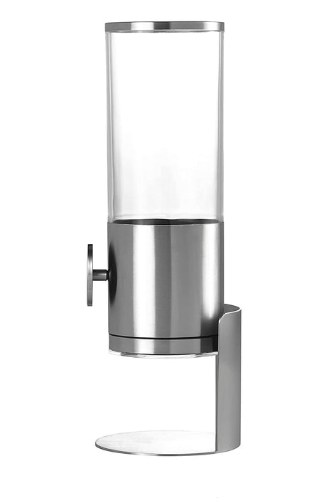 Frühstück Cerealien-/ Müslispender mit Ständer DEPOSITO (ohne Inhalt), Edelstahl/Acryl