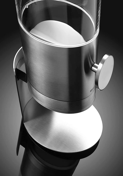 Frühstück Cerealien-/ Müslispender mit Ständer DEPOSITO (ohne Inhalt), Edelstahl/Acryl