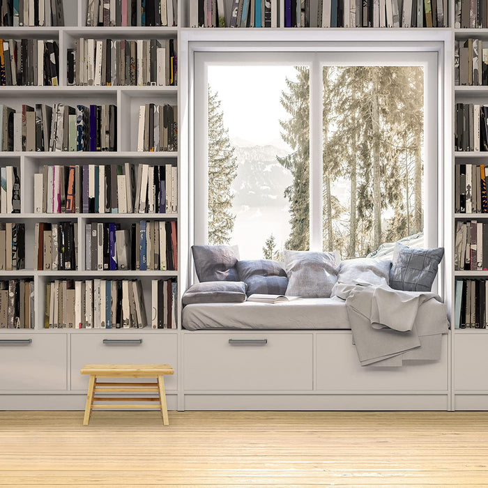 Fußbank, Bambus, bis 100 kg, Stabiler Tritthocker, Kinderhocker Bad, Hocker, HxBxT 20 x 33 x 21,5 cm, Natur, 1 Stück