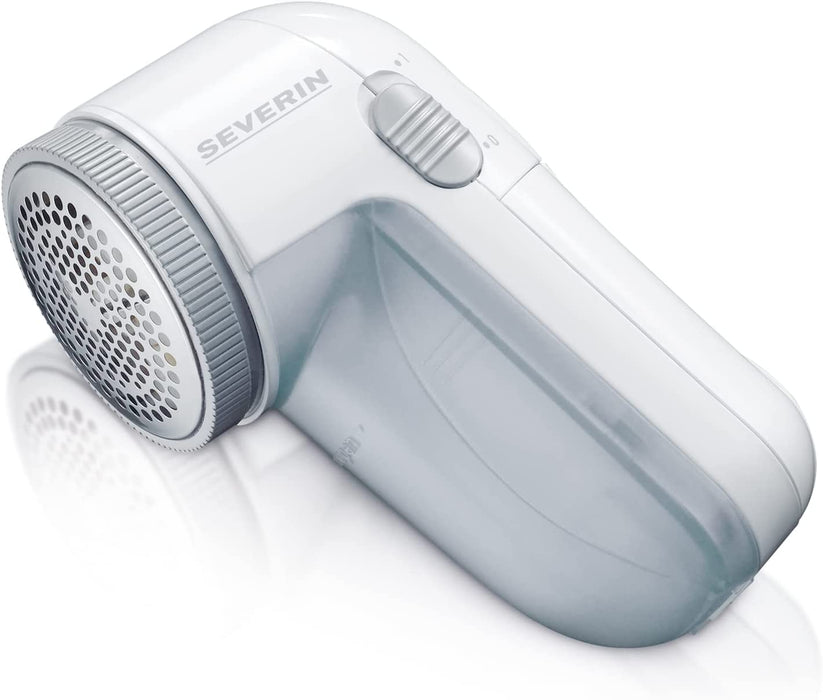 Fusselentferner, Fusselrasierer inklusive Abstandshalter für gröbere Wolloberflächen, tragbarer und kompakter Flusenrasierer