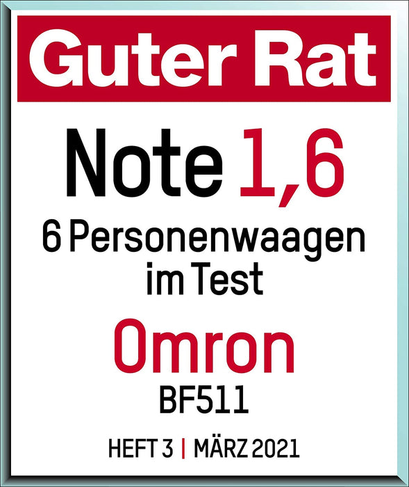 Ganzkörperanalyse-Waage mit Hand-zu-Fuß-Messung, blau - misst Körperfett, Gewicht, Viszeralfett, Skelettmuskelmasse, Kaloriengrundumsatz und BMI
