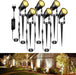 Gartenbeleuchtung LED, GreenClick 6 Set 1800LM 21 m Kabel Gartenbeleuchtung mit Strom, IP65 wasserdicht Gartenleuchte mit Erdspieß, Gartenstrahler 