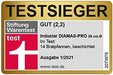 GastroSUS Bratpfanne Industar mit DIAMAS Pro Beschichtung, Testsieger Stiftung Warentest 1/2021, Edelstahl, 28 cm