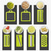 Gemüseschneider mit Edelstahl Klingen, 12 in 1 Multifunktion Zwiebel Zerkleinerer, Gemüsehobel Obstschneider Zwiebelschneider 