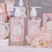 Geschenkset Secret Garden Bade Und Dusch Set Mit White Tea & Apricot Duft - 8-Teiliges Geschenk-Set