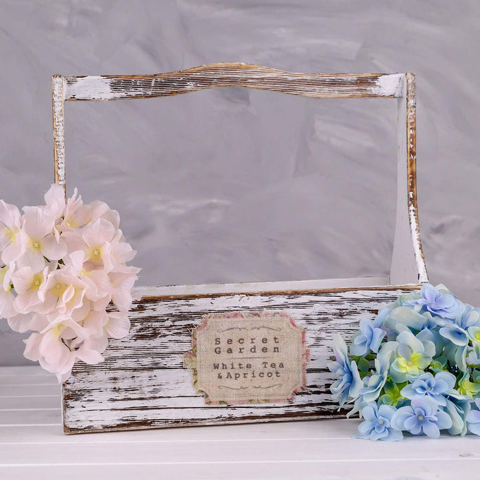 Geschenkset Secret Garden Bade Und Dusch Set Mit White Tea & Apricot Duft - 8-Teiliges Geschenk-Set