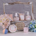 Geschenkset Secret Garden Bade Und Dusch Set Mit White Tea & Apricot Duft - 8-Teiliges Geschenk-Set