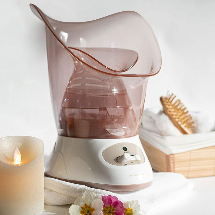 Gesichtssauna 2in1 Dampfgerät zur Hauptpflege Inhalation Porenreinigung • Termal Spa Haut Poren Gesicht Dampf Aroma Therapie Gesichtsdampfer