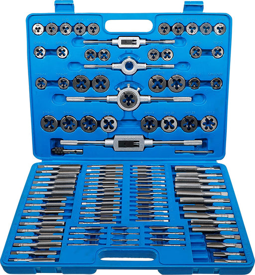Gewindeschneid-Satz | 110-tlg. | metrisch / Zoll | speziell für Feingewinde