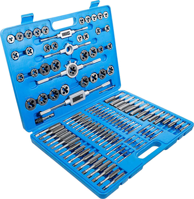 Gewindeschneid-Satz | 110-tlg. | metrisch / Zoll | speziell für Feingewinde