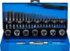 Gewindeschneid-Satz | 32-tlg. | M3 - M12 | metrisch | inkl. Metallkassette