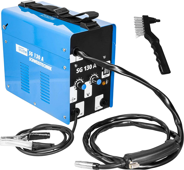 Güde Fülldraht-schweissgerät (Kühlventilator, Thermoüberlastschutz, Massekabel mit Masseklemme)