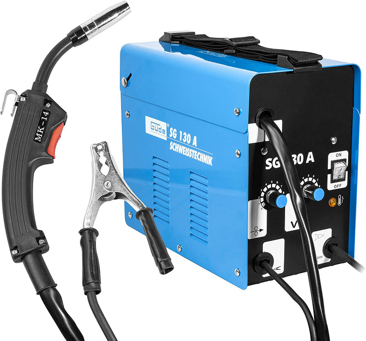 Güde Fülldraht-schweissgerät (Kühlventilator, Thermoüberlastschutz, Massekabel mit Masseklemme)