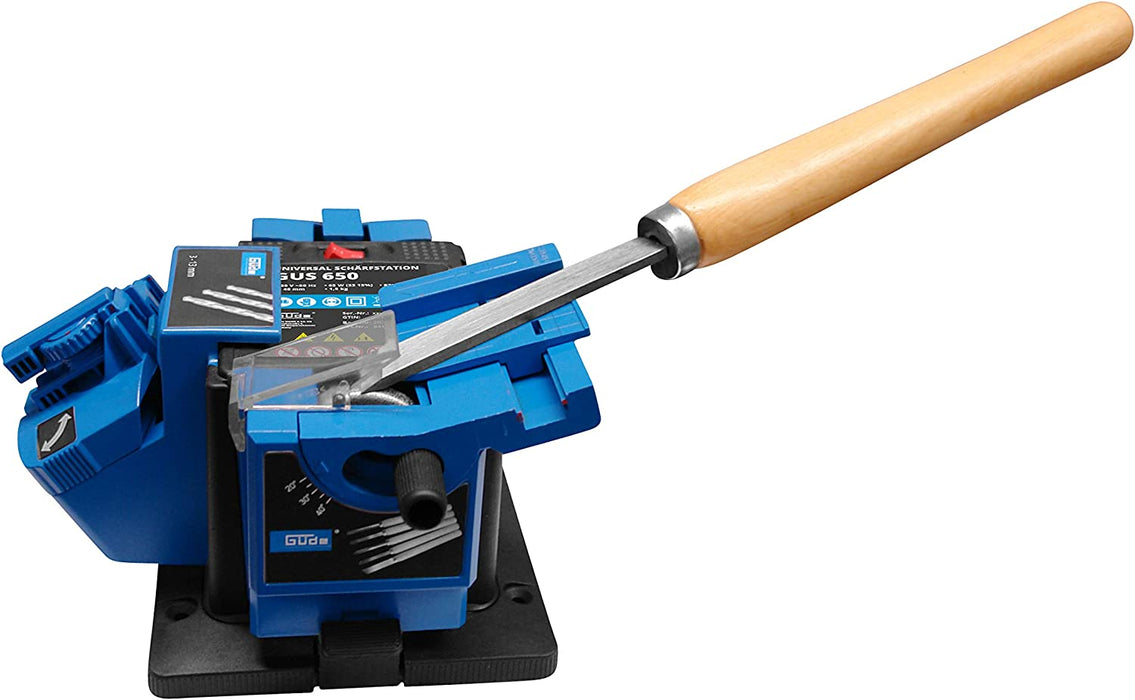 Güde Universal Schärfstation  (Präzisions-Bohrerschärf-Vorrichtung, Diamantbesetzte Schleifstein)