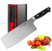Hackmesser Küchenmesser Professionelle Kochmesser 17.5cm Messer, Fleischmesser Chinesisches Messer aus Hochwertigem Carbon Edelstahlmesser 