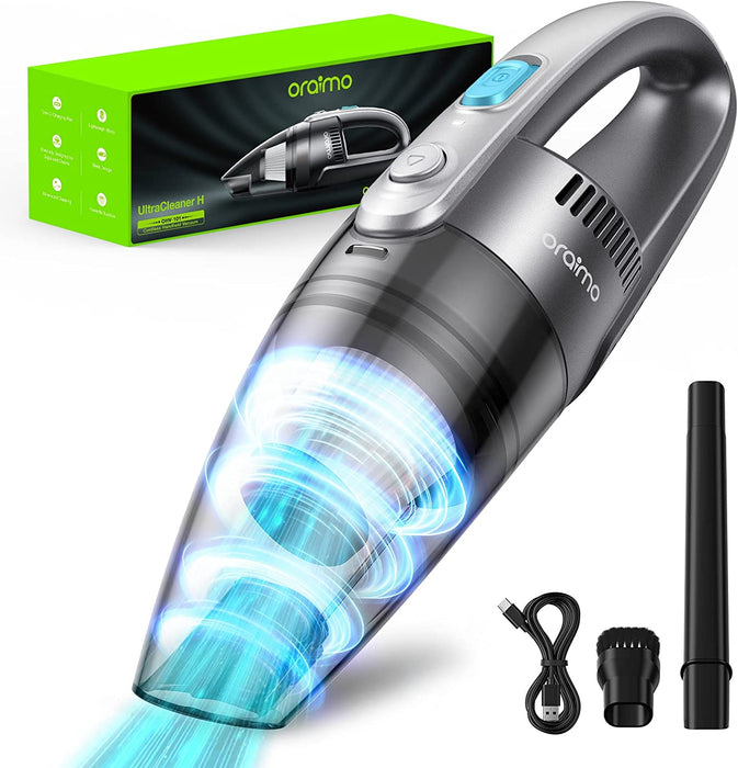 Handstaubsauger, 3 in 1 Handstaubsauger Akku 630g Ultraleicht, 2600mAh Aufladbare & Lange Laufzeit Staubsauger Auto, Handstaubsauge Kabellos