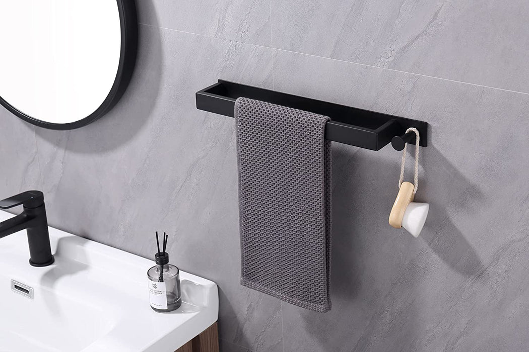 Handtuchhalter Selbstklebend Ohne Bohren, Edelstahl Gästehandtuchhalter, Badetuchhalter kleber, Gästehandtücher Handtuch Halter mit Haken 